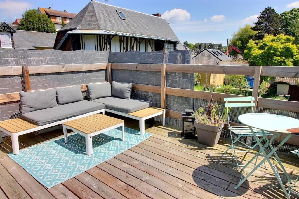 Villa Maison Type Loft Avec Terrasses à Trouville-sur-Mer Extérieur photo